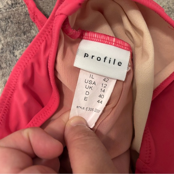 Gottex Profile by Gottex Tutti Frutti Rose Swimsuit 12  $118 - Picture 5 of 5